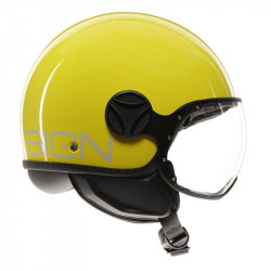 CASCO JET FGTR CLASSIC MOMO E2206 CANDY YELLOW/WHITE | MOMO DESIGN