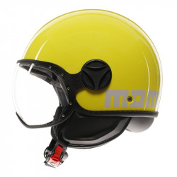 CASCO JET FGTR CLASSIC MOMO E2206 CANDY YELLOW/WHITE | MOMO DESIGN