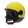 CASCO JET FGTR CLASSIC MOMO E2206 CANDY YELLOW/WHITE | MOMO DESIGN