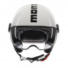 CASCO JET FGTR CLASSIC MOMO E2206 MONO WHITE/BLACK | MOMO DESIGN