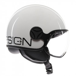 CASCO JET FGTR CLASSIC MOMO E2206 MONO WHITE/BLACK | MOMO DESIGN