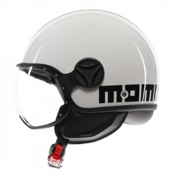 CASCO JET FGTR CLASSIC MOMO E2206 MONO WHITE/BLACK | MOMO DESIGN