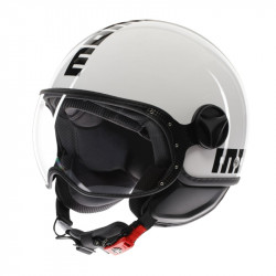 CASCO JET FGTR CLASSIC MOMO E2206 MONO WHITE/BLACK | MOMO DESIGN