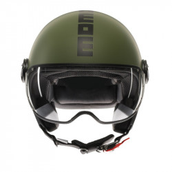 CASCO JET FGTR CLASSIC MOMO E2206 MONO MATT MILITARY GREEN/BLACK | MOMO DESIGN