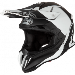 Airoh Terminator open visor color white casco cross