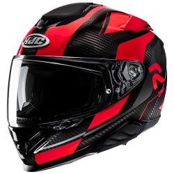 CASCO INTEGRALE RPHA71 CARBON HAMIL MC1 | HJC