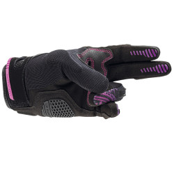 GUANTI LADY STACCA NERO VIOLET GRAPHIC  | TUCANO URBANO