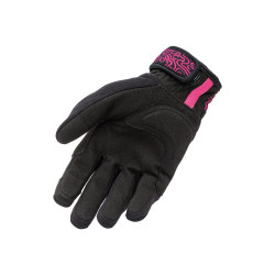 GUANTI LADY MIKY NERO FUCSIA GRAPHIC | TUCANO URBANO