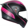 CASCO INTEGRALE K1 S AGV E2206 WARMUP BLACK PINK | AGV