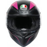 CASCO INTEGRALE K1 S AGV E2206 WARMUP BLACK PINK | AGV