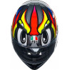 CASCO INTEGRALE K3 AGV E2206 MPLK BIRDY 2.0 GREY YELLOW RED | AGV