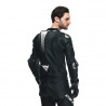 TUTA LAGUNA SECA 5 2PCS PELLE  PERF BLACK BLACK WHITE MAN | DAINESE