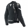 GIACCA AVRO 5 LEATHER JACKET WMN BLACK BLACK WHITE | DAINESE