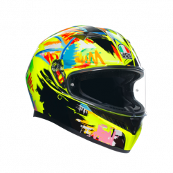 CASCO INTEGRALE K3 AGV E2206 MPLK ROSSI WINTER TEST 2019 | AGV