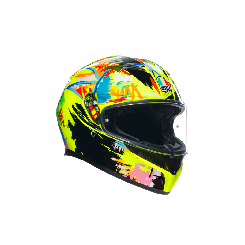 CASCO INTEGRALE K3 AGV E2206 MPLK ROSSI WINTER TEST 2019 | AGV