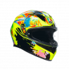 CASCO INTEGRALE K3 AGV E2206 MPLK ROSSI WINTER TEST 2019 | AGV