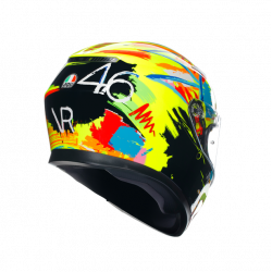 CASCO INTEGRALE K3 AGV E2206 MPLK ROSSI WINTER TEST 2019 | AGV