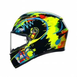 CASCO INTEGRALE K3 AGV E2206 MPLK ROSSI WINTER TEST 2019 | AGV