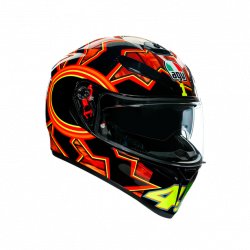 CASCO INTEGRALE K3 SV AGV E2205 TOP MPLK ROSSI MUGELLO...