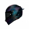 CASCO INTEGRALE PISTA GP RR AGV E2206 DOT MPLK MONO IRIDIUM CARBON | AGV