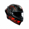 CASCO INTEGRALE PISTA GP RR AGV E2206 DOT MPLK PERFORMANCE CARBON RED | AGV