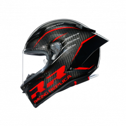 CASCO INTEGRALE PISTA GP RR AGV E2206 DOT MPLK PERFORMANCE CARBON RED | AGV