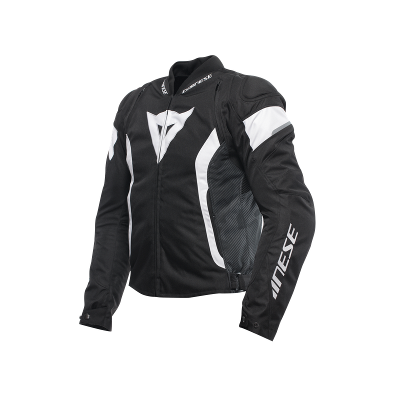 GIACCA AVRO 5 TEX JACKET BLACK WHITE BLACK | DAINESE