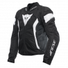 GIACCA AVRO 5 TEX JACKET BLACK WHITE BLACK | DAINESE