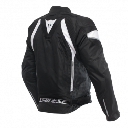 GIACCA AVRO 5 TEX JACKET BLACK WHITE BLACK | DAINESE