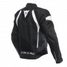 GIACCA AVRO 5 TEX JACKET BLACK WHITE BLACK | DAINESE