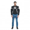 GIACCA AVRO 5 TEX JACKET BLACK WHITE BLACK | DAINESE