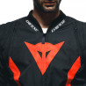 GIACCA AVRO 5 TEX JACKET BLACK RED-FLUO WHITE | DAINESE