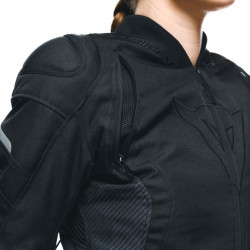 GIACCA AVRO 5 TEX JACKET WMN BLACK BLACK BLACK | DAINESE