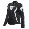 GIACCA AVRO 5 TEX JACKET WMN BLACK WHITE BLACK | DAINESE