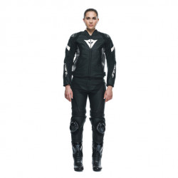 PANTALONI DELTA 4 LEATHER PANTS WMN BLACK BLACK | DAINESE