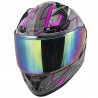 CASCO INTEGRALE  50.9F ASSAULT TITANIO NERO FUCSIA | GIVI