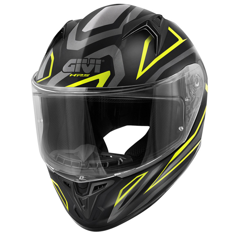 CASCO INTEGRALE 50.7 PROTON TITANIO GIALLO | GIVI