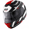 CASCO MOD X21 EVO NUMBER NERO BIANCO ROSSO | GIVI