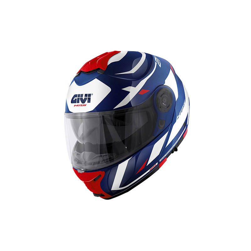 CASCO MOD X21 EVO NUMBER BLU BIANCO ROSSO | GIVI