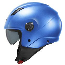 CASCO DEMI-JET KV58 BLU LUCIDO | KAPPA