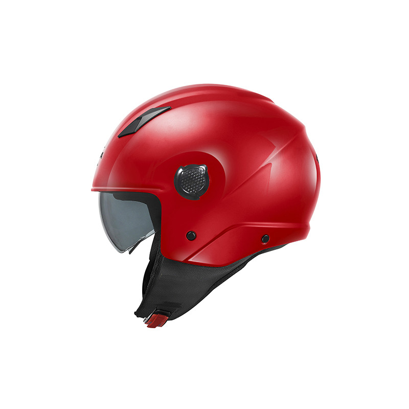 CASCO DEMI-JET KV58 ROSSO LUCIDO | KAPPA