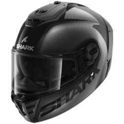 CASCO INTEGRALE SPARTAN RS CARBON SKIN VISOR IN THE BOX CARBON ANTHRACITE CA | SHARK HELMETS