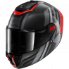 CASCO INTEGRALE SPARTAN RS CARBON SHAWN CARBON ORANGE SILVER | SHARK HELMETS