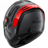 CASCO INTEGRALE SPARTAN RS CARBON SHAWN CARBON ORANGE SILVER | SHARK HELMETS