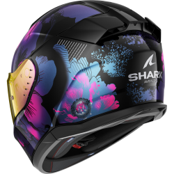 CASCO INTEGRALE D-SKWAL 3 MAYFER BLACK VIOLET GLITTER | SHARK HELMETS