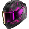 CASCO INTEGRALE D-SKWAL 3 MAYFER MAT BLACK VIOLET ANTHRACITE | SHARK HELMETS