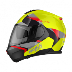 CASCO MODULARE N100-6 PALOMA N-COM 027 LED YELLOW RED -...