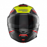 CASCO MODULARE N100-6 PALOMA N-COM 027 LED YELLOW RED - SILVER - BLACK GLOSSY BLACK  | NOLAN