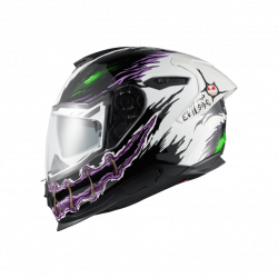 CASCO INTEGRALE Y.100R NIGHT RIDER WHITE  | NEXX HELMETS