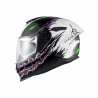 CASCO INTEGRALE Y.100R NIGHT RIDER WHITE  | NEXX HELMETS